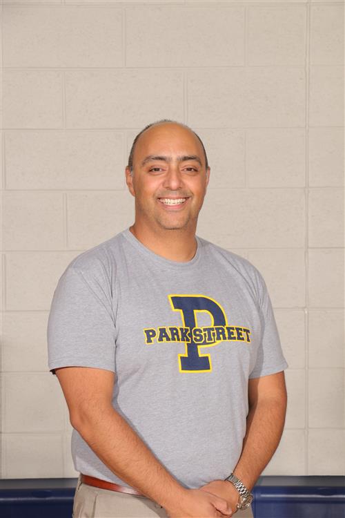 Portrait of Park Street Principal Alex Soto